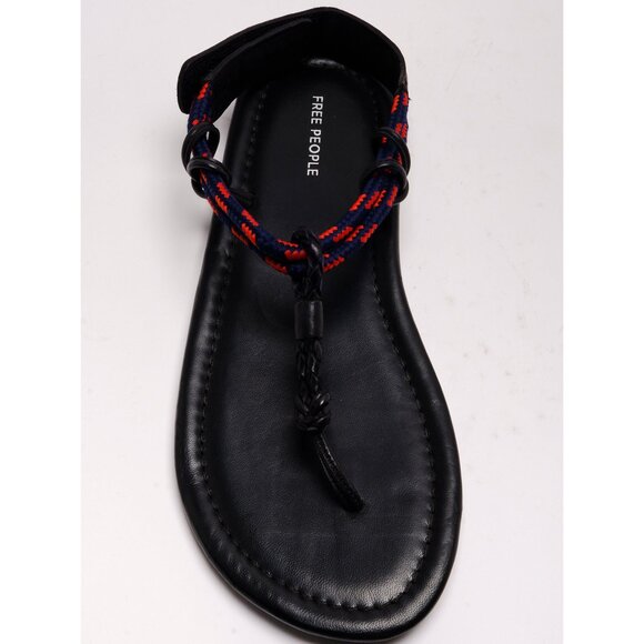 FREE PEOPLE Island Hopping Wrap Sandal / Black - Picture 6 of 11